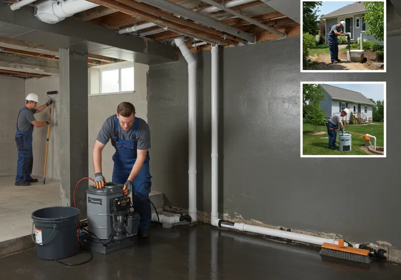 Basement Waterproofing and Flood Prevention process in Randleman, NC